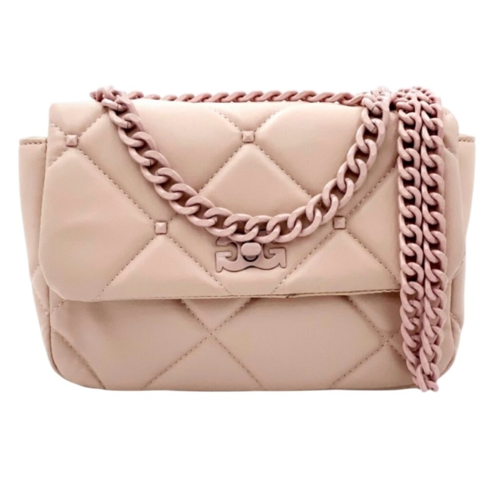 NWT Chic Quilted Chain Shoulder Bag - Blush